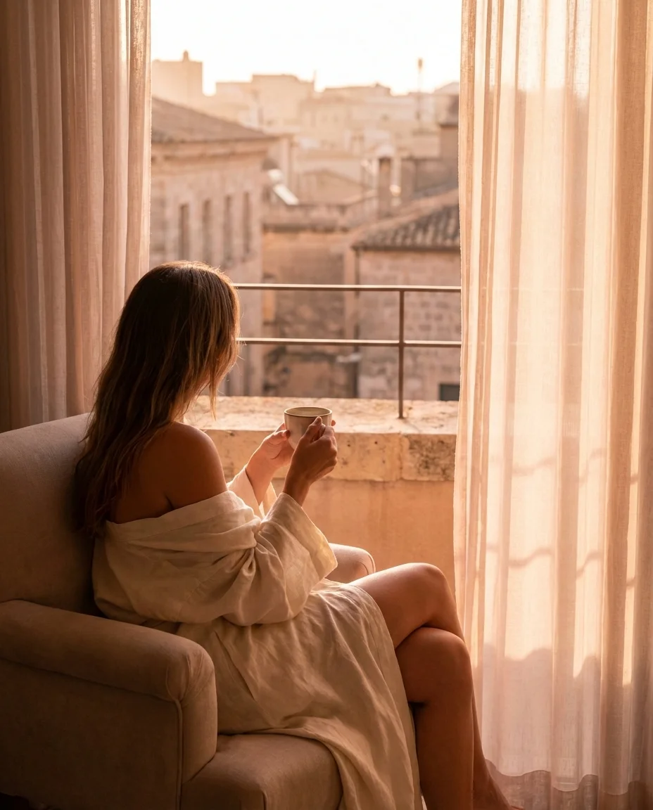 Calm and in control — Solène Agency